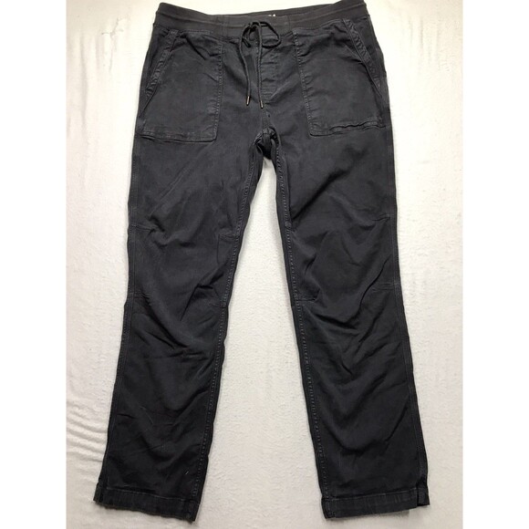 FAHERTY Traveler Jogger Pant Men 2XL (40x32) Charcoal Pull On Drawstring - Picture 1 of 14